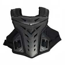 Ridbiker Adult Medium Black Chest Motorcycle ATV Protector