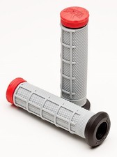 ProTaper Grip Rubber Handlebar Rubber MX Tri Density Half Waffle ATV Red