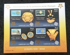 * LIVRAISON GRATUITE Peru 50th Anniv EUROPA CEPT 2005 Jewellery (timbre) MNH