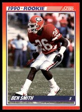 1990 Score Ben Smith RC Georgia Bulldogs #310