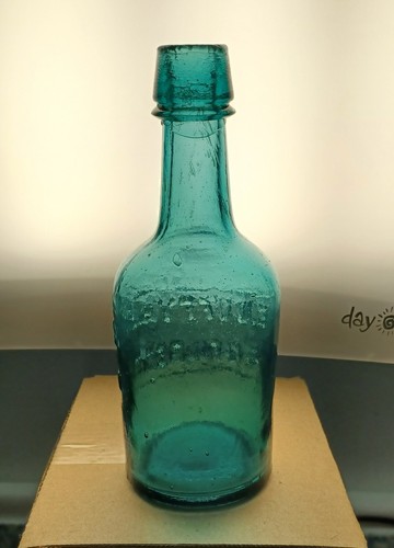 1870s E.Duffy & Son 44 Filbert St. Teal Green Philadelphia Soda Bottle - Bild 3 von 7