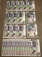 2022 Bowman Chrome Sal Frelick Prospect Lot Of 25 Chrome,Mojo & Paper Base