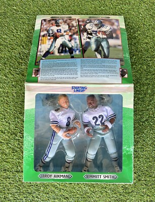#ad #ad Vintage 1997 Troy Aikman amp; Emmitt Smith Dallas Cowboys Starting Lineup Figures $150.00