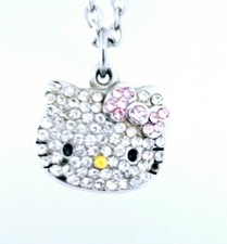 Hello Kity Cat Charm Necklace