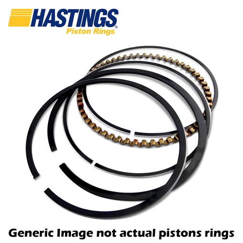 Hastings STD Piston Ring set Cast fits Nissan A12 1200 B100 B120 120y B210 Sunny - Picture 2 of 2