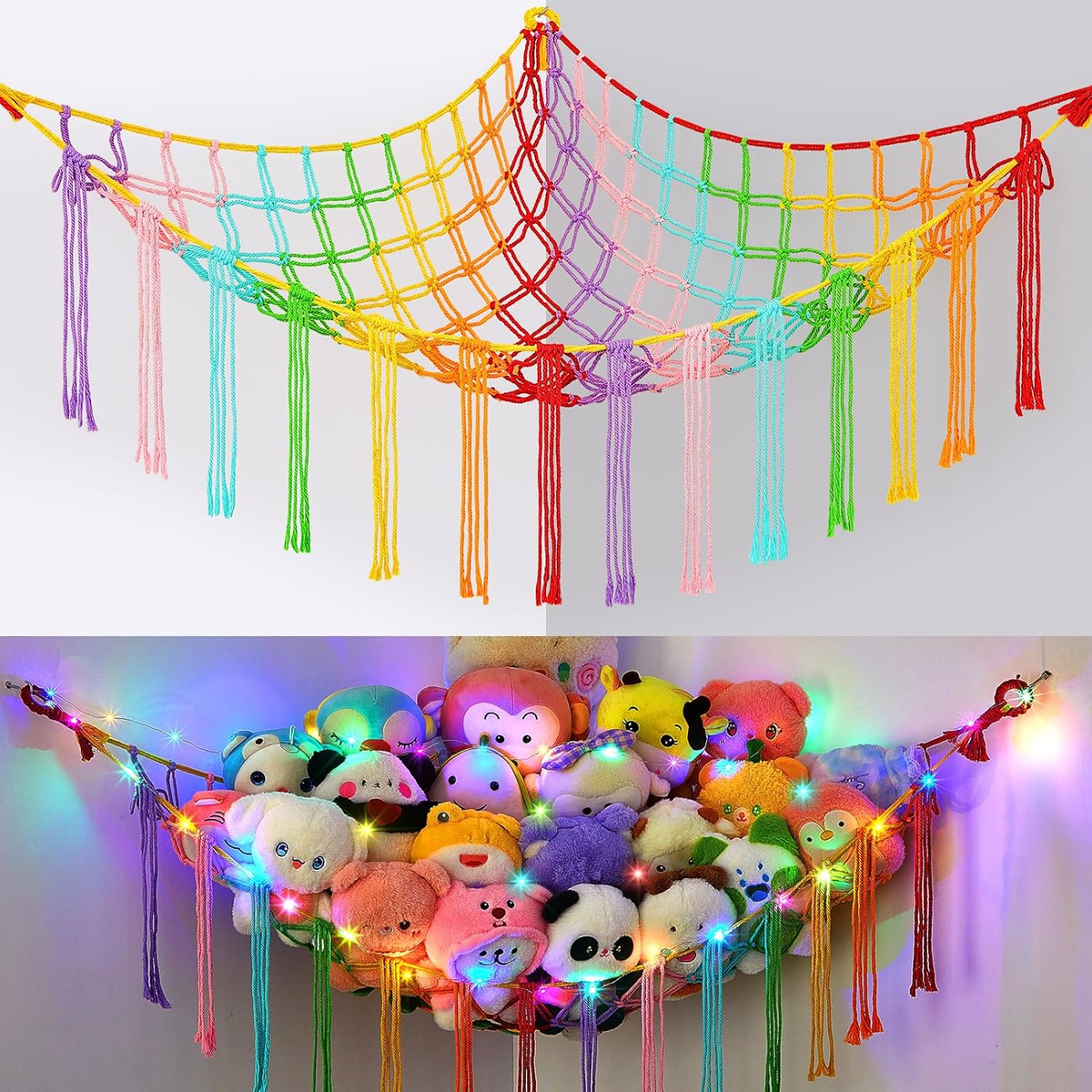 Toy Storage Net Teddy Bear Net Hammock Stuffed Animal Storage - Main Image