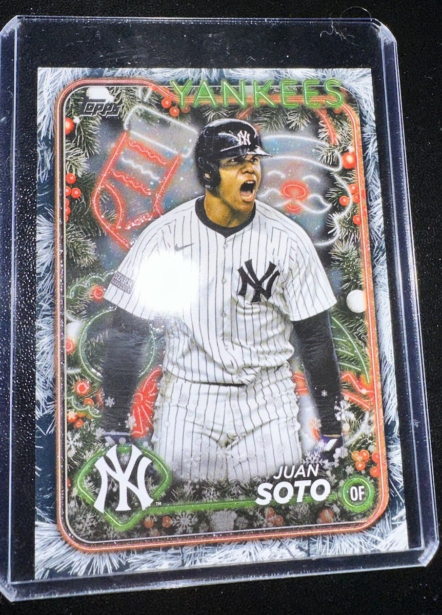 Juan Soto Holiday Tree Parallel !! -2024 Topps Holiday #H162