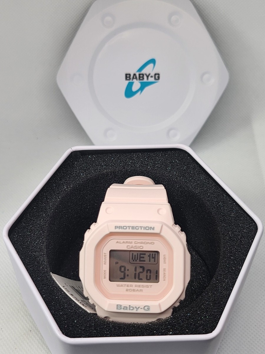 G-SHOCK BABY-G BGD-560-4JF パステルピンク/ベビージー Casio Square Baby-G Women's Pink Digital Watch BGD560-4 BGD