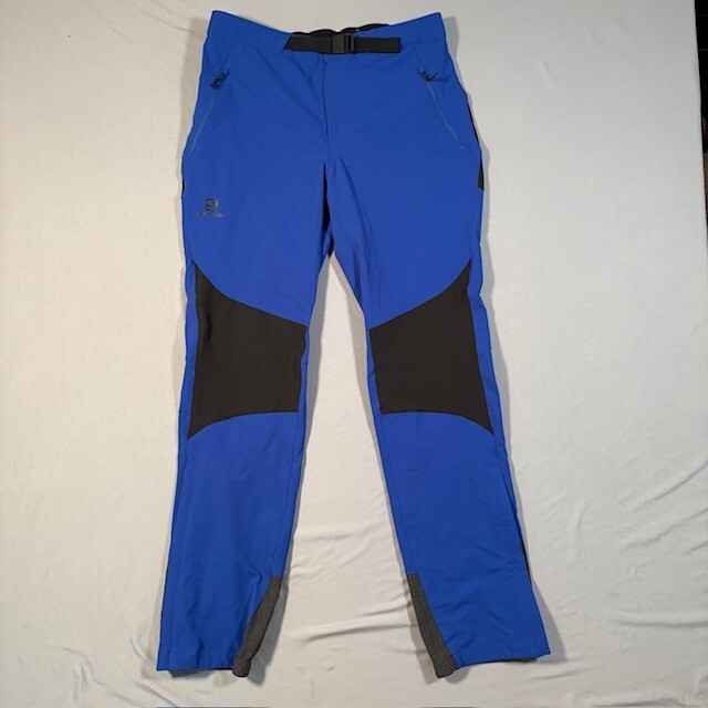 Salomon Wayfarer Pantaloni da Montagna Blu Nero Escursionismo e Arrampicata