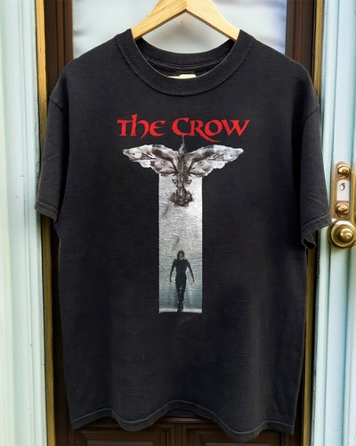 NEW! The Crow Movie Unisex Black Cotton T-shirt Size S-5XL