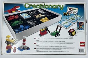 3844 Lego Creationary Game Instructions Cards Pre-owned *Missing-See Description