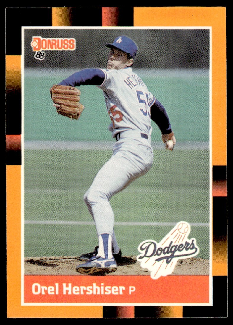1988 Donruss Orel Hershiser Los Angeles Dodgers 148 eBay