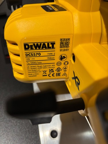 Dewalt DCS570 DCS573 DCS575 DCS578 DWE575 Adaptor Base for Dewalt Guide Rail - Picture 13 of 13