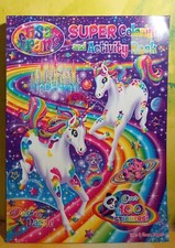 LISA FRANK Dash Dazzle SUPER COLORING And ACTIVITY BOOK OVER 100 STICKERS