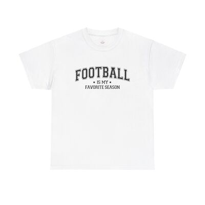 Football Is My Favorite Season Unisex Heavy Cotton Tee