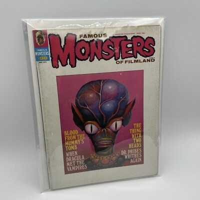 98 Famous Monsters of Filmland (MAY 1973) Invasion of the Saucer