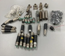 Lot of Audio & XLR Adapters/Connectors and Misc. Parts  - Mostly Switchcraft