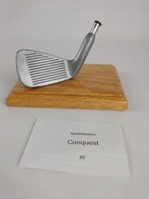 Fore-Score Reminisce Golf Iron...eeeee! Desk Pen Holder, In Box, Hand Crafted