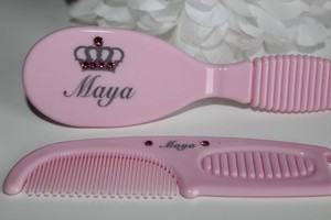 baby brush personalised
