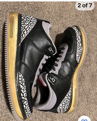 jordan af1 black