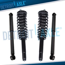 Front Struts Rear Shock Absorbers for 2010 - 2012 Ford Fusion Lincoln MKZ Milan