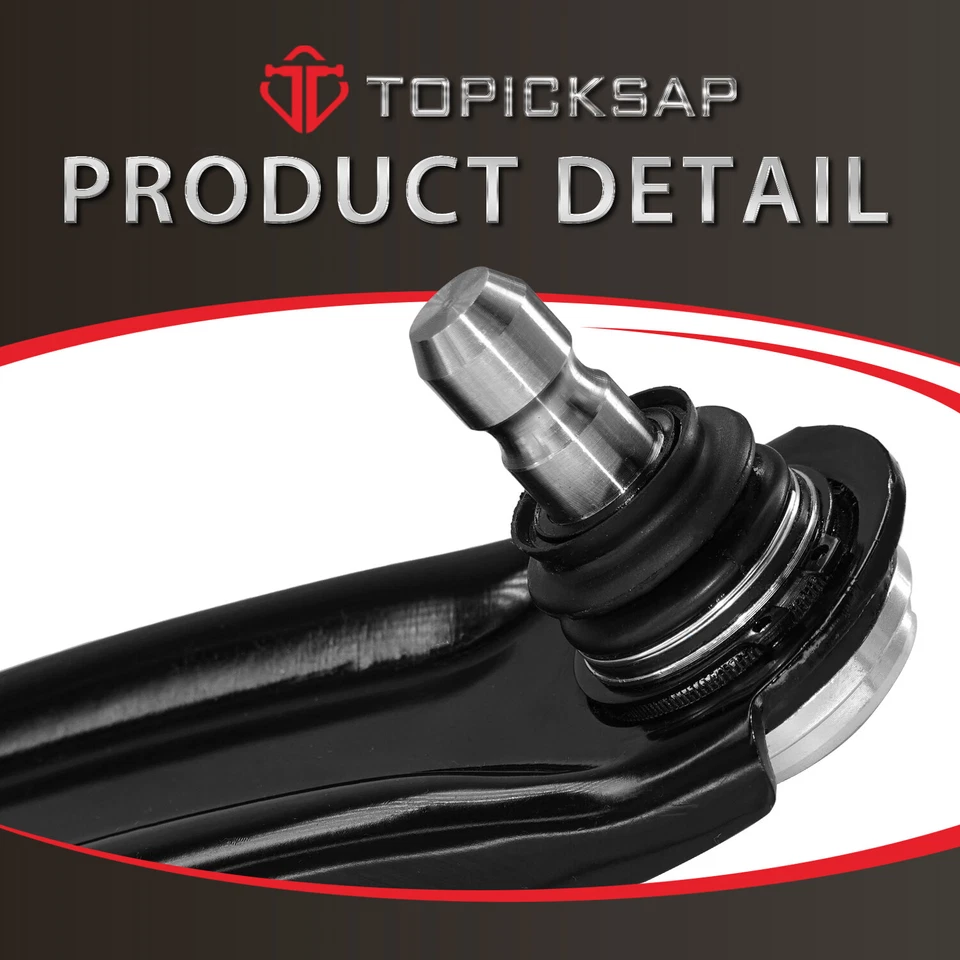 Kit de 4 brazos de control inferiores delanteros con rótulas para Kia Rio 2012-2017 Foto 4 de 4