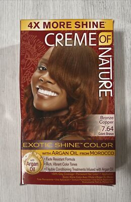 Creme of Nature Nourishing Permanent Hair Color: 7.64 Bronze