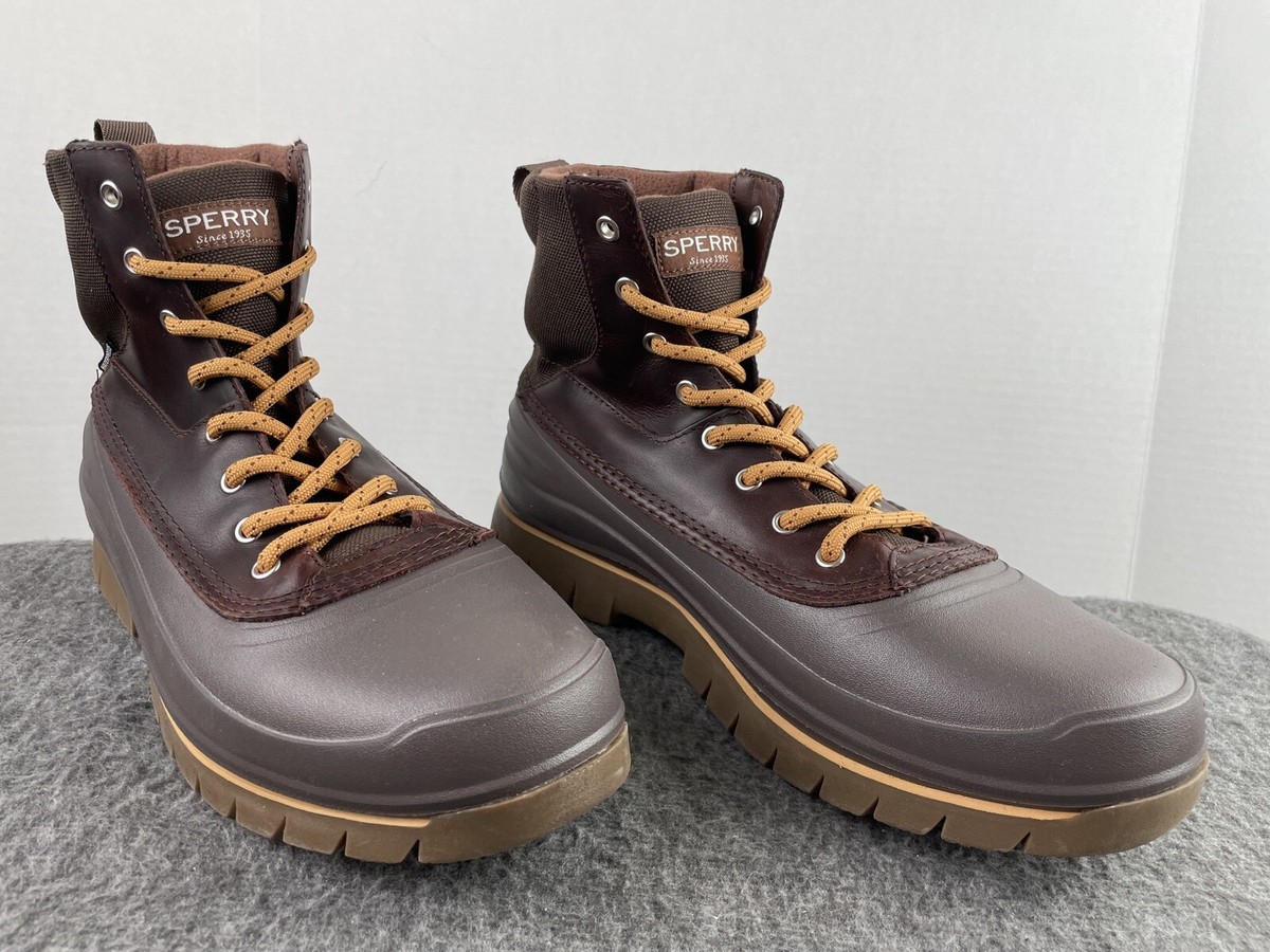 Sperry Cannon Winter LU Boots (Leather/Brown). Brand New. Mens Size: 8.5 - 11.5. Amazon.com | Sperry Men main image 3