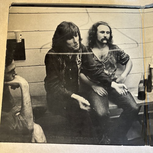Crosby Stills Nash & Young "4 Way Street" 2xLP Records Atlantic 1971 Lyrics - Picture 2 of 10