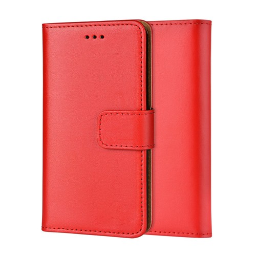 REAL LEATHER WALLET STAND CASE CARD POCKET FOR IPHONE 7/8/11/12/13 Pro Max/14/15 - Picture 16 of 37