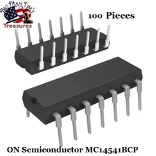 ON Semiconductor MC14541BCP IC OSC PROG TIMER 3MHZ 14DIP Lot of 100 pcs