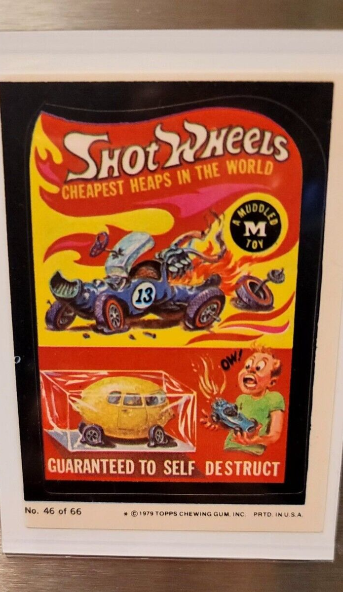 Topps Wacky Packages 1979 Choice of Any 66 Sticker Refrigerator