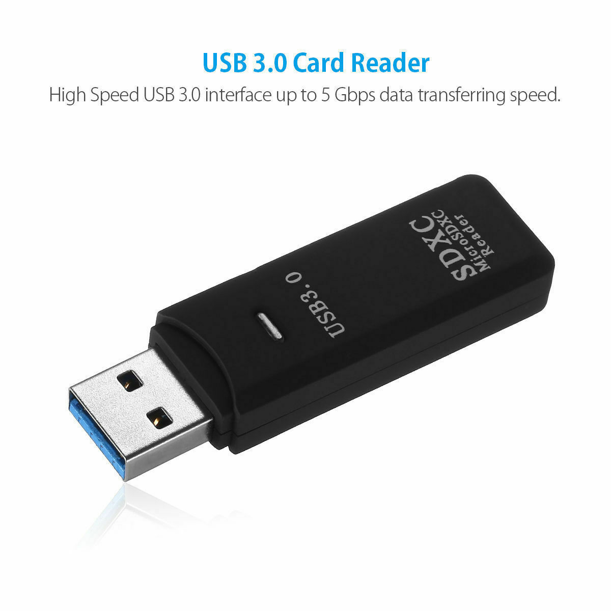 Lettore SD MicroSD Veloce USB 3.0 SD Memory Card Reader High Speed SDHC SDXC MMC Micro SD Mobile T-FLASH E Adattatore Schede Memoria