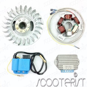 Lambretta 12v Electronic Ignition Kit Li Tv Series 1 2 K2 Stator Wiring Flywheel Ebay