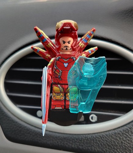Avengers Car Air Freshener Marvel Movie Mini Figures Iron Man Captain Car Gift - Picture 5 of 62