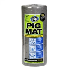 New Pig 25201 PIG Light-Weight Absorbent Mat Roll - 15" x 50' (60 Pads per Roll)