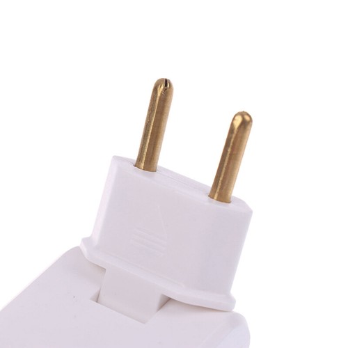 1PC 4 In 1 Wall Outlet Extension EU Electrical Socket 180 Degree Plug Adapter - Afbeelding 5 van 14