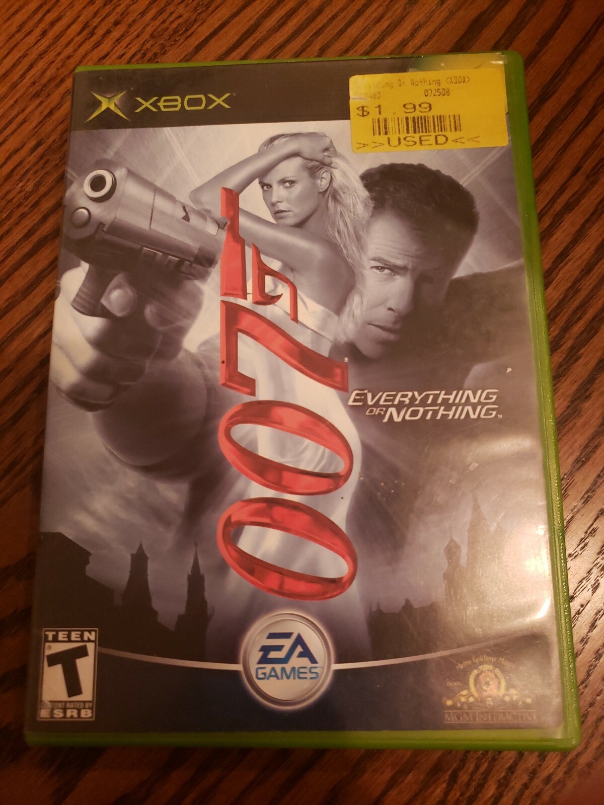 007 Everything or Nothing Xbox Black Label Great Condition Genuine Complete