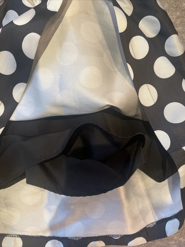 Pippa & Julie 2 件装黑色白色硬币圆点假日上衣裙套装女孩尺寸 12 岁 — 第 4/4 张图片