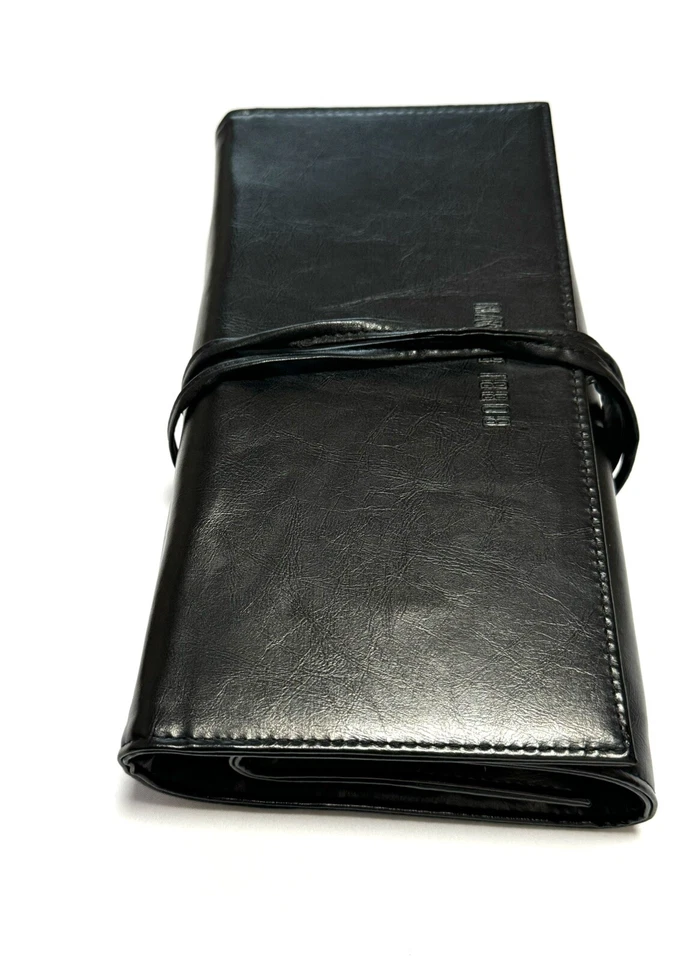 NEW BOBBI BROWN 18-PIECE MAKEUP BRUSH SET + LEATHER CASE $715 Value Powder Blush - Image 4 of 4