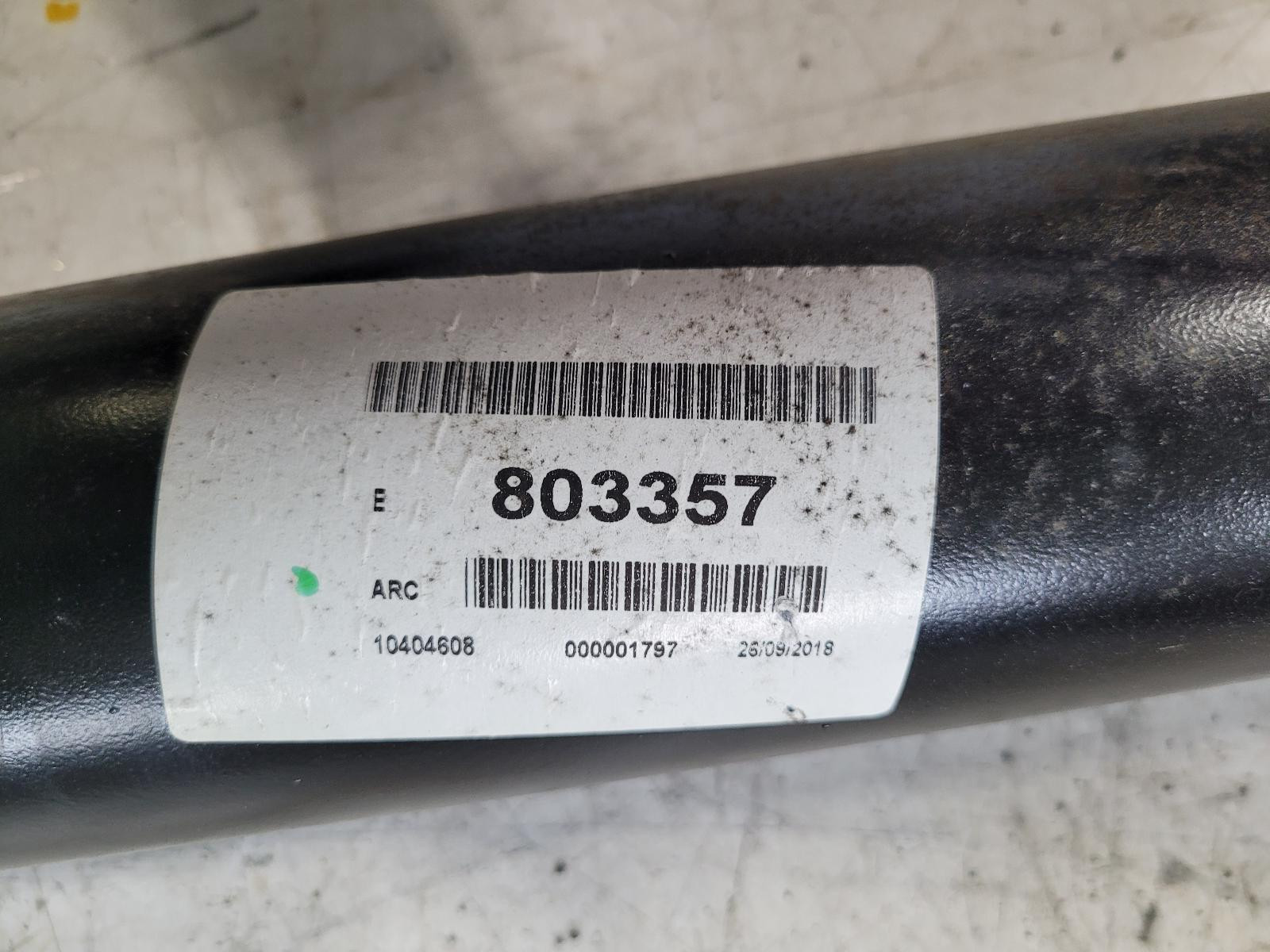2017-2020 Ferrari Portofino OEM TRANSMISSION SHAFT; PART# 803357