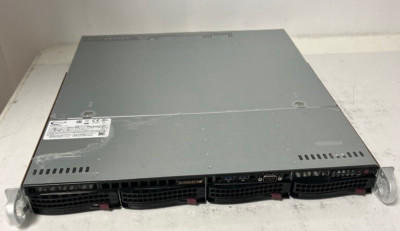 Super Micro 813M-3   X10SLM+-F NO CPU/ 16 GB MEMORY / NO HDD