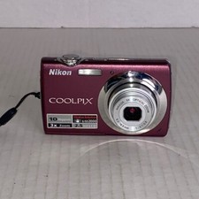Nikon COOLPIX S220 10.0MP Digital Camera - Plum for sale online | eBay