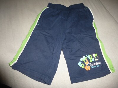Berti NKD  - Shorts Bermudas kurze Hose Sweathose blau grün Gr. 110