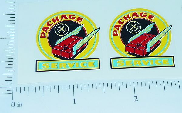 Pair Marx Package Delivery Pickup Truck Sticker MX-022