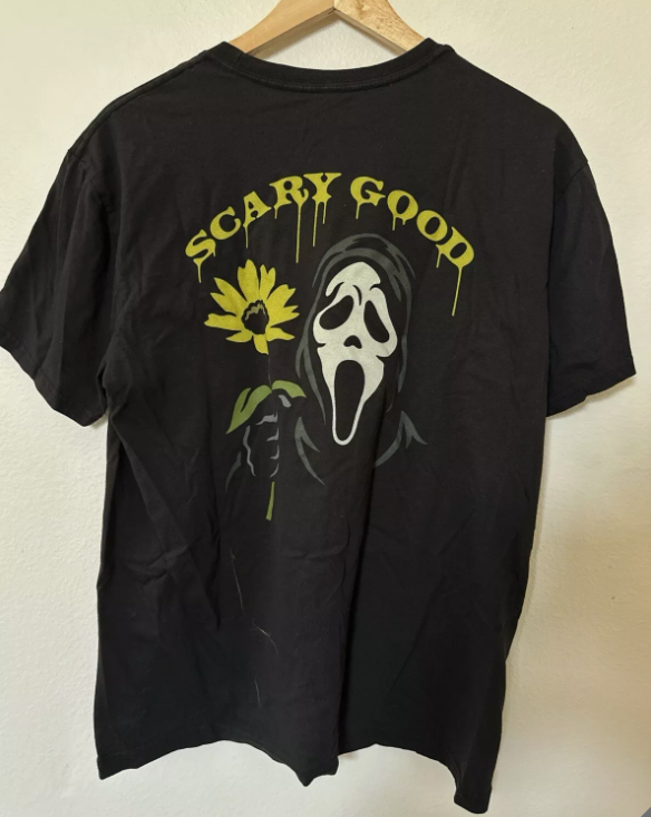 Scream Ghostface Poster 1996 Vintage T-Shirt Scary Good Halloween