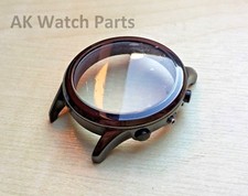 Ceramic Watch CASE/SHELL/HOUSING/DIAL Fits Emporio Armani AR1452 strap/bracelet