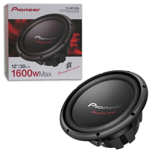 Pioneer Champion Series TS-W312D4 12 