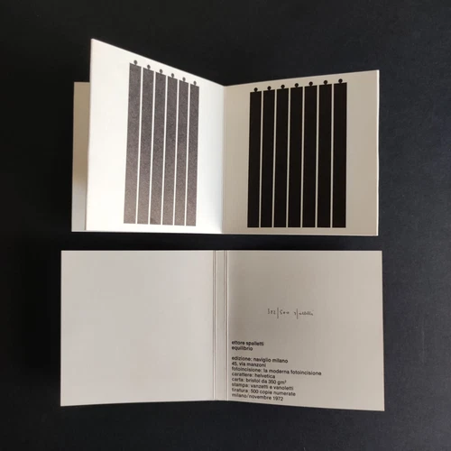 Ettore Spalletti, Equilibrio, Edizioni del Naviglio, Milano (1972) - Foto 4 di 4