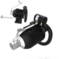 NEW Bionic Design Hinged Cage Male Chastity Device Metal 2 Types Ringss